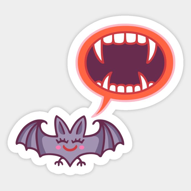 Fangs Sticker by byTxemaSanz